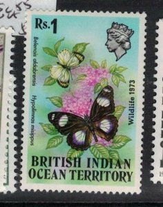 British Indian Ocean Territory Butterfly SC 55 MNH (2efx) 