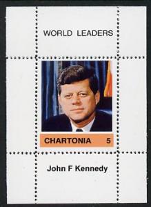 Chartonia (Fantasy) World Leaders - John F Kennedy perf d...