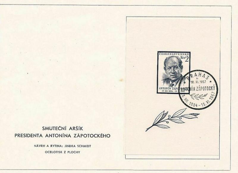 Czechoslovakia 1957 M&U Blocks Covers (Appx 100+Items) (Ref DD544