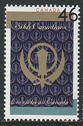 1999 Canada - Sc 1786 - MNH VF - 1 single - Sikh Canadians - The Khanda