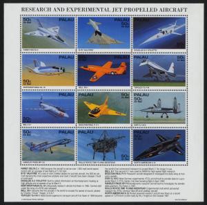 Palau 370 MNH Research & Experimental Aircraft