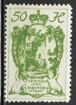 Liechtenstein 39: 50h Chapel of St Mamertus, MH, F-VF