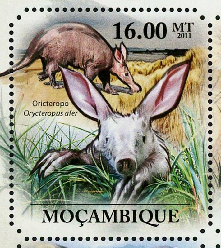 Pangolins & Aardvarks Manis Temminckii Orycteropus After S/S MNH #4959-4964