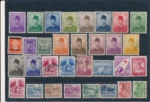 D397887 Indonesia Nice selection of VFU Used stamps