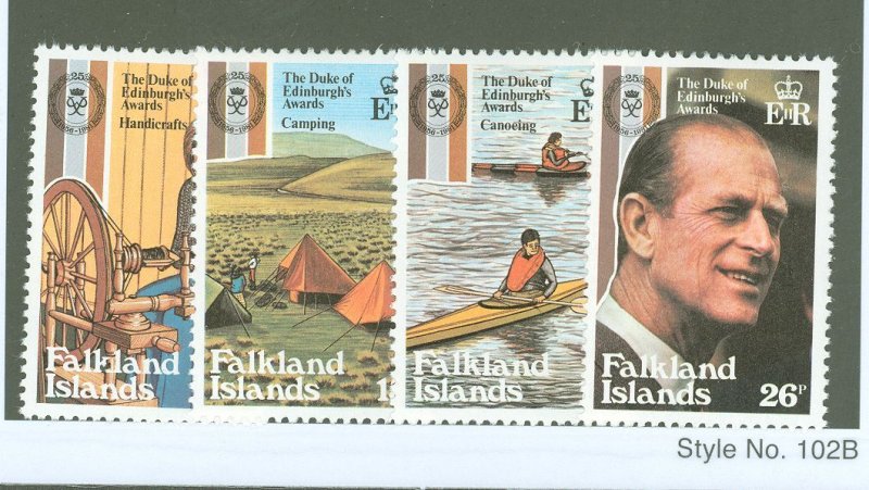 Falkland Islands #327-330  Single (Complete Set)