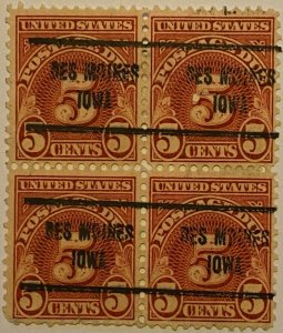 United States 1917-1931 Precancel Postage Due 121 Mint Stamps Lot