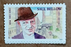 United States #5831 ($1.16) Saul Bellow 3-ounce MNH (2024)