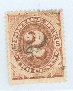 United States #J2 Used Single