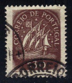 Portugal #619 Sailing Ship, used (0.20)