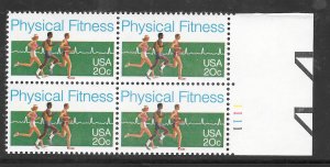 #2043 MNH Plate Block