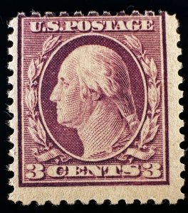 US Scott #501 Reddish Violet M OG H F