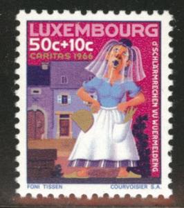 Luxembourg Scott B252 MH* Semi-Postal 