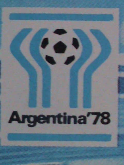 CENTRAL AFRICA-1978-WORLD CUP SOCCER-ARGENTINA'78 -CTO S/S VERY FINE