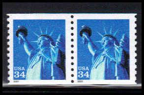 3476 Very Fine MNH Pair PP3750