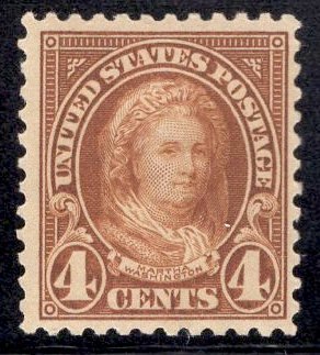 US Stamp #556 4c Martha Washington MINT Hinged SCV $16