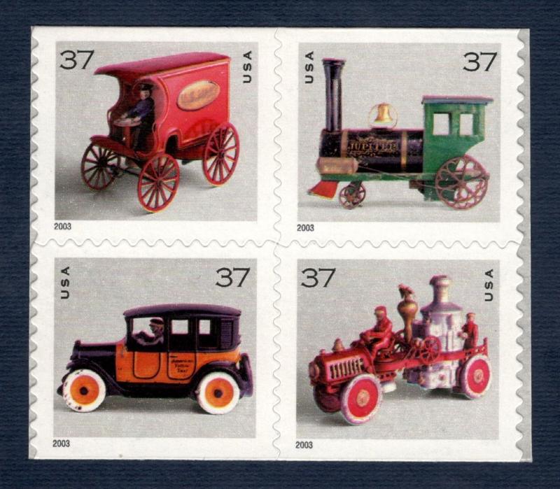 3642-3645g Antique Toys Block 2003 From Booklet MNH (Free Shipping)