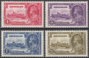 EDSROOM-22151 Newfoundland 226-229 LH 1935 Silver Jubilee CV$17.50