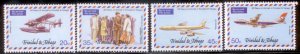 Trinidad & Tobago 1977 SC# 268-71 Planes MNH-OG E32