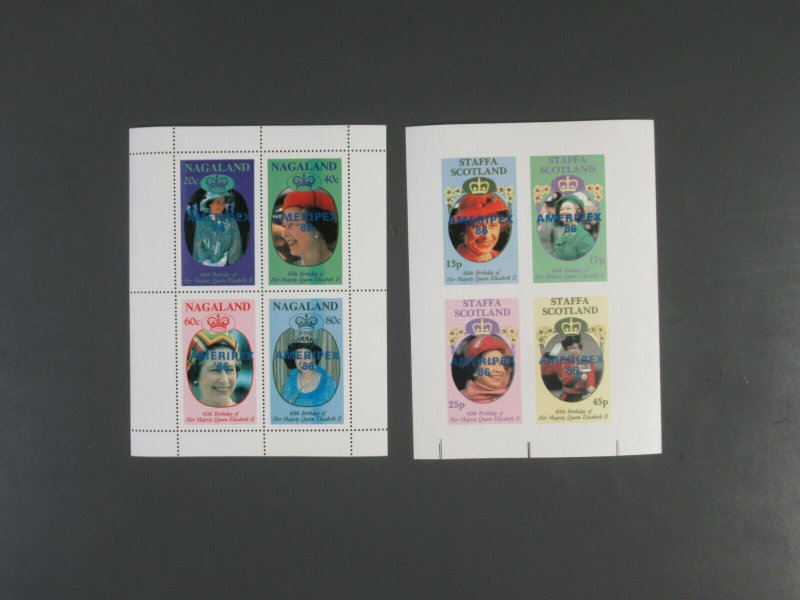 183 Various Blocks Royal Family / Gest