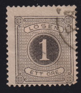 Sweden J12 Postage Due 1880