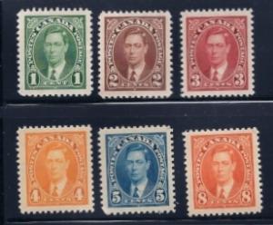 Canada 231-236 MH