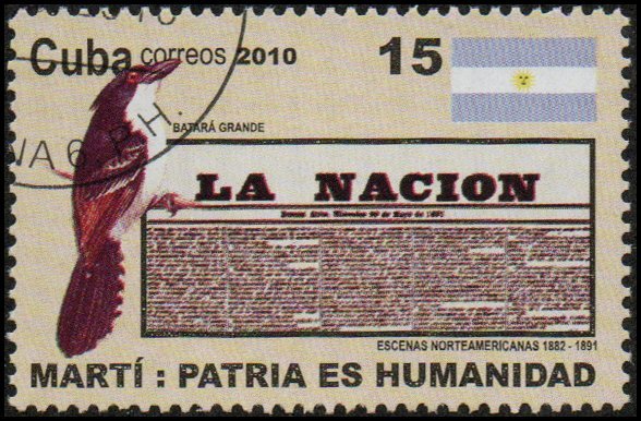 Cuba 5123 - Cto - 15c Great Antshrike (2010)