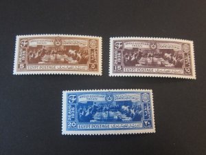 Egypt 1936 Sc 203-5 set MNH