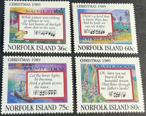 NORFOLK ISLAND # 462-465-MINT NEVER/HINGED--COMPLETE SET--1989