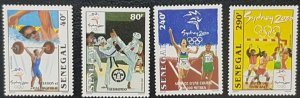 Senegal 2001 MNH Stamps Scott 1451-1454 Sport Olympic Games Handball