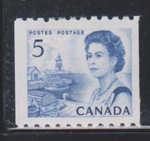 Canada,  5c Queen Elizabeth II (SC# 468) MH