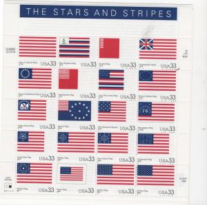 Scott # 3403	Stars & Stripes