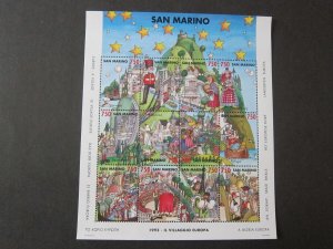 San Marino 1993 Sc 1285 Disney set MNH