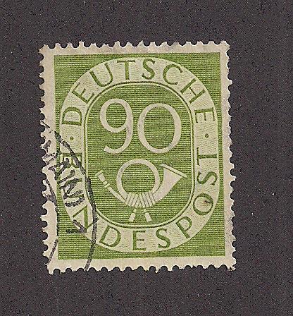 GERMANY SC# 685 VF U 1952