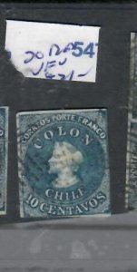 CHILE COLUMBUS 10C   SC 12A    FU      P0322H