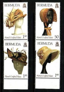 Bermuda-Sc#1156-9- id12-unused NH set-Women's Hats-2019-