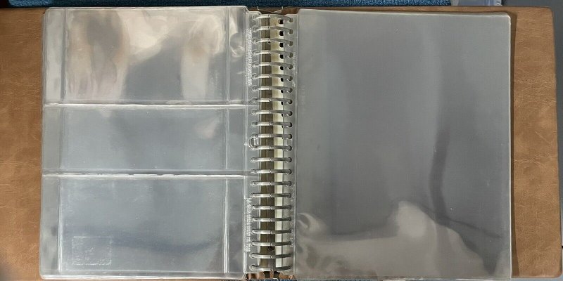 Gently used Document Storage Album, 18 Pages