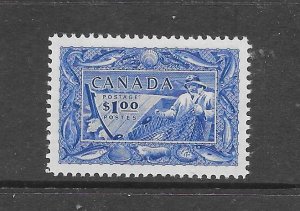 FISH - CANADA #302 FISHING MNH