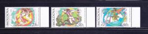 Moldova 342-344 Set MNH Fairy Tales