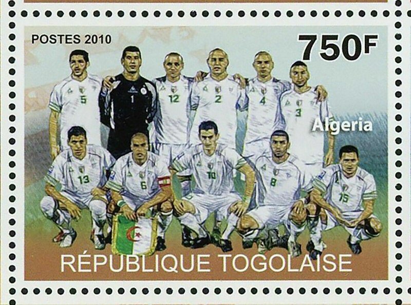 Africa Football Cup of Nations Stamp Nigeria Ghana Algeria Egypt S/S MNH #3683