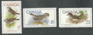 Canada  Scott  496-498  MNH  Complete