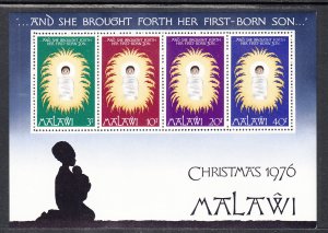 Malawi 298a Christmas Souvenir Sheet MNH VF