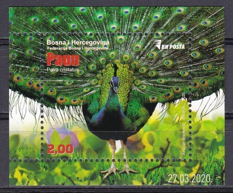 Bosnia & Herzegovina, Fauna, Birds MNH / 2020