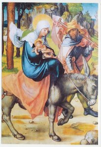 Postal stationery China 2009 The Flight into Egypt - Albrecht Durer