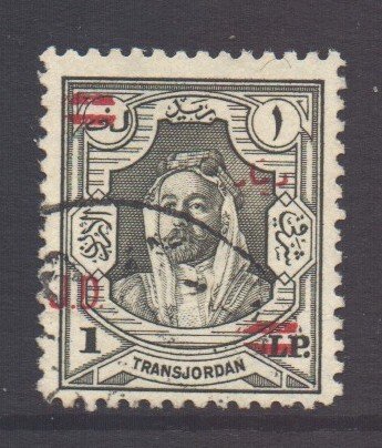 Jordan Scott 269 - SG333, 1952 1d on £1 used