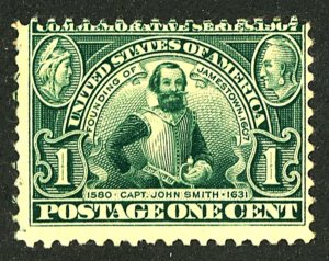 U.S. #328 MINT OG NH