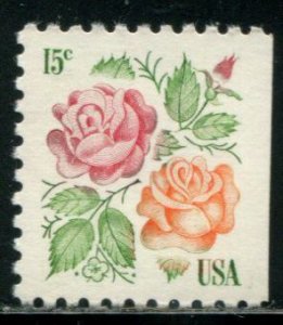 1737 US 15c Roses, MNH bklt sgl