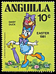 Anguilla 440, MNH, Disney: Daisy Duck in Easter Outfit