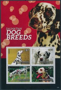 [109216] Gren. Carriacou & Petite Martinique 2014 Dogs Dalmatian Mini sheet MNH