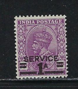 India O104 Lightly Hinged 1939 Official issue