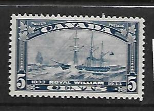 CANADA, 204, MNH, STEAMSHIP ROYAL WILLIAM